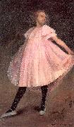 Dancer in a Pink Dress